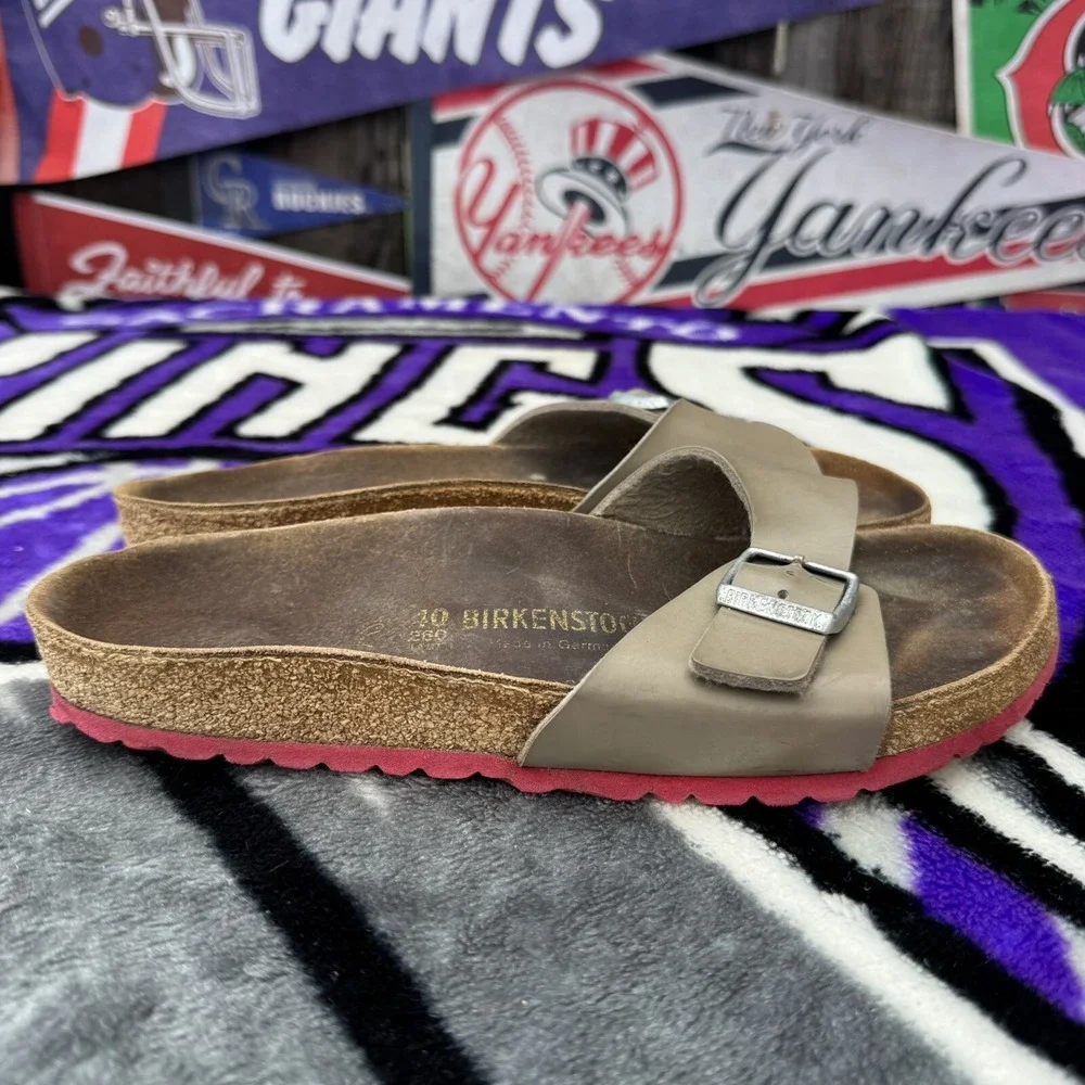 Size L9 - Birkenstock AMAZON PB - Classic Madrid‎ BirkoFlor Buckled Single Strap